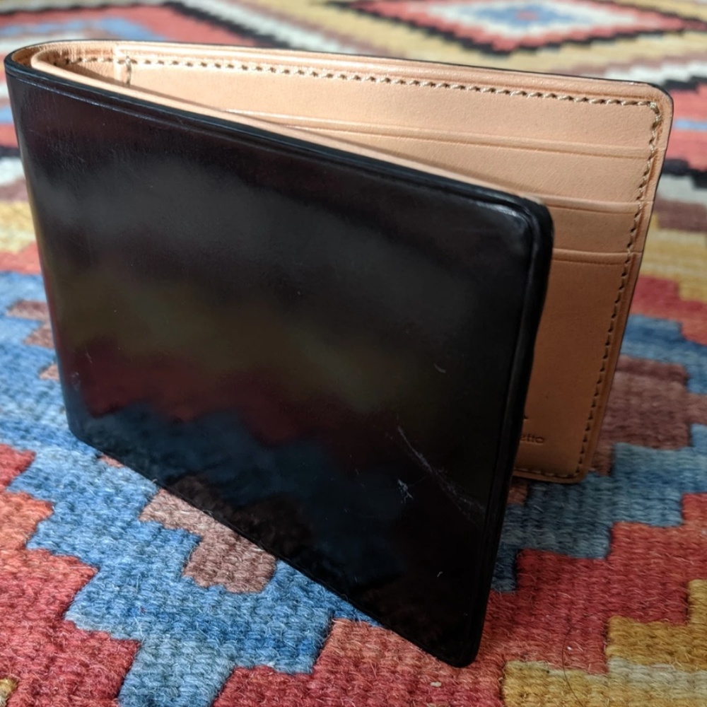 Il Bussetto Bi-Fold Polished Leather Wallet